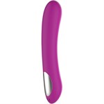 Фиолетовый вибратор для секса на расстоянии Pearl 2 - 20 см. - фото 159414