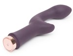 Фиолетовый вибратор Lavish Attention Rechargeable Clitoral   G-Spot Vibrator - 18,4 см. - фото 159433