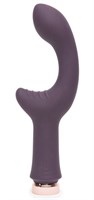 Фиолетовый вибратор Lavish Attention Rechargeable Clitoral   G-Spot Vibrator - 18,4 см. - фото 159432