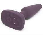 Фиолетовая вибровтулка Feel So Alive Rechargeable Vibrating Pleasure Plug - 14 см. - фото 159571