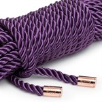 Фиолетовая веревка для связывания Want to Play? 10m Silky Rope - 10 м. - фото 56347