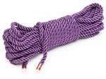 Фиолетовая веревка для связывания Want to Play? 10m Silky Rope - 10 м. - фото 56343