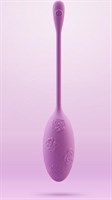 Фиолетовое виброяйцо DO с пультом ДУ - фото 161079