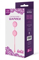 Розовые вагинальные шарики из силикона СЕКС РФ - фото 83944