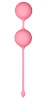 Розовые вагинальные шарики из силикона СЕКС РФ - фото 83943