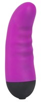 Фиолетовый мини-вибратор Colorful Joy - 13 см. - фото 163475