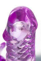 Фиолетовый вибратор High-Tech fantasy - 22,5 см. - фото 85858