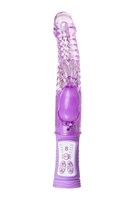 Фиолетовый вибратор High-Tech fantasy - 22,5 см. - фото 1397848