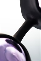 Фиолетово-чёрный набор вагинальных шариков TOYFA A-toys - фото 85905