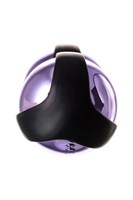 Фиолетово-черные тройные вагинальные шарики TOYFA A-toys - фото 85927