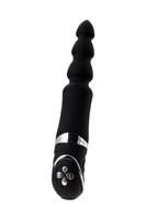 Чёрный анальный вибростимулятор Erotist - 20,7 см. - фото 85948