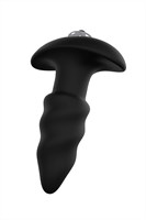 Чёрная анальная втулка S-HANDE Lovearrow с вибрацией - 10 см. - фото 164586