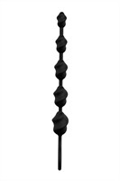 Чёрная анальная цепочка S-HANDE Lala - 23,1 см. - фото 164608