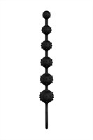 Чёрная анальная цепочка S-HANDE Toto - 22,6 см. - фото 164620