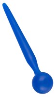 Синий уретральный стимулятор Penis Plug - 9,6 см. - фото 58209