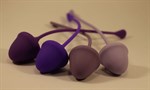 Набор из 4 вагинальных шариков разного веса - фото 1362163