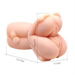 Мастурбатор Passion lady в виде прижатых друг к другу вагин 80145