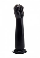 Чёрный кулак для фистинга Fisting Power Fist - 32,5 см. - фото 165560