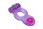 Фиолетовое эрекционное кольцо Rings Ringer - фото 1398419