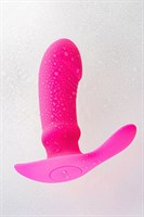 Розовая силиконовая вибровтулка Marley - 12,5 см. - фото 166349
