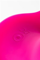 Розовая силиконовая вибровтулка Marley - 12,5 см. - фото 166346