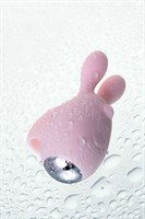 Нежно-розовая вибронасадка на палец DUTTY - фото 166455