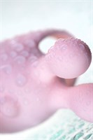 Нежно-розовый набор VITA: вибропуля и вибронасадка на палец  - фото 166471