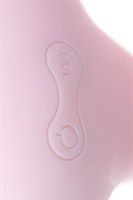Нежно-розовый набор VITA: вибропуля и вибронасадка на палец  - фото 166472