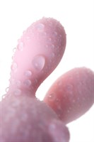 Нежно-розовый набор VITA: вибропуля и вибронасадка на палец  - фото 166475