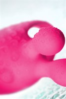 Розовый набор VITA: вибропуля и вибронасадка на палец  - фото 166493