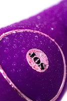Фиолетовый ротатор с клиторальным стимулятором YUM - 21 см. - фото 166510
