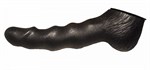 Чёрная насадка на пояс харнесс BLACK BENT 2 - 19,5 см. - фото 1398603