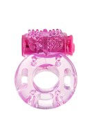 Розовое эрекционное кольцо Erotist - фото 166635