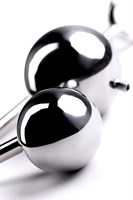Анальный крюк для подвешивания с двумя сменными шарами - фото 167170
