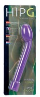 Фиолетовый вибростимулятор для G-точки HIP-G - 18,5 см. - фото 1398958