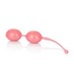 Розовые вагинальные шарики Weighted Kegel Balls - фото 87228