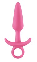 Розовая анальная пробка Firefly Prince Small - 10,9 см. - фото 167394