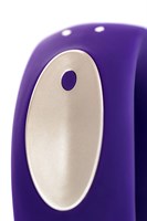 Фиолетовый вибратор для пар Satisfyer Double Plus Remote с пультом ДУ - фото 1423071