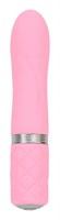 Розовый мини-вибратор Flirty - 11 см. - фото 168016