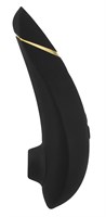Чёрный бесконтактный клиторальный стимулятор Womanizer Premium - фото 168106