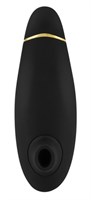Чёрный бесконтактный клиторальный стимулятор Womanizer Premium - фото 1411799
