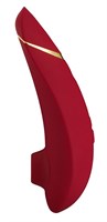 Красный бесконтактный клиторальный стимулятор Womanizer Premium - фото 60112