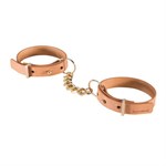 Бежевые наручники MAZE THIN HANDCUFFS  83921 - фото 87625