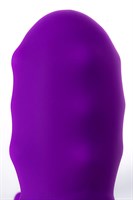 Фиолетовый вибратор JOS TATY с пульсирующими шариками - 21,5 см. - фото 87635