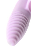 Нежно-розовая вибронасадка на палец для анальной стимуляции JOS NOVA - 9 см. - фото 1399175