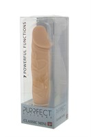 Телесный вибратор PURRFECT SILICONE CLASSIC MINI - 15 см. 84876 - фото 60606