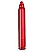 Красный вибратор METALLIX FIGURADO BULBED VIBRATOR - 11,5 см. - фото 168988