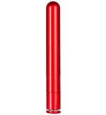 Красный гладкий вибратор METALLIX CORONA SMOOTH VIBRATOR - 14 см. - фото 168992