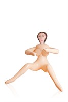 Надувная секс-кукла LUSH IVY D. с 3 любовными отверстиями - фото 169123