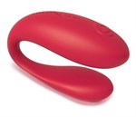 Красный вибратор для пар We-vibe Special Edition - фото 1180523